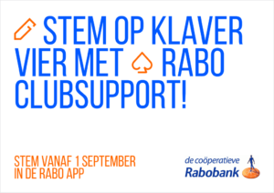 Rabo Clubsupport: Stem op Klaver Vier
